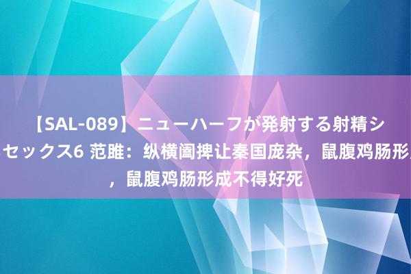 【SAL-089】ニューハーフが発射する射精シーンがあるセックス6 范雎：纵横阖捭让秦国庞杂，鼠腹鸡肠形成不得好死