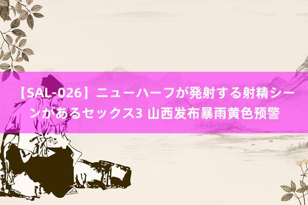 【SAL-026】ニューハーフが発射する射精シーンがあるセックス3 山西发布暴雨黄色预警